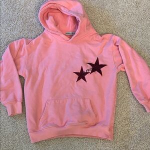 Aelfric Eden Pink Hoodie with Star Accents